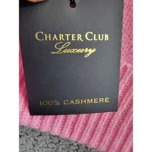 Charter Club | Accessories | Charter Club 0 Cashmere Cuffed  display picture 2